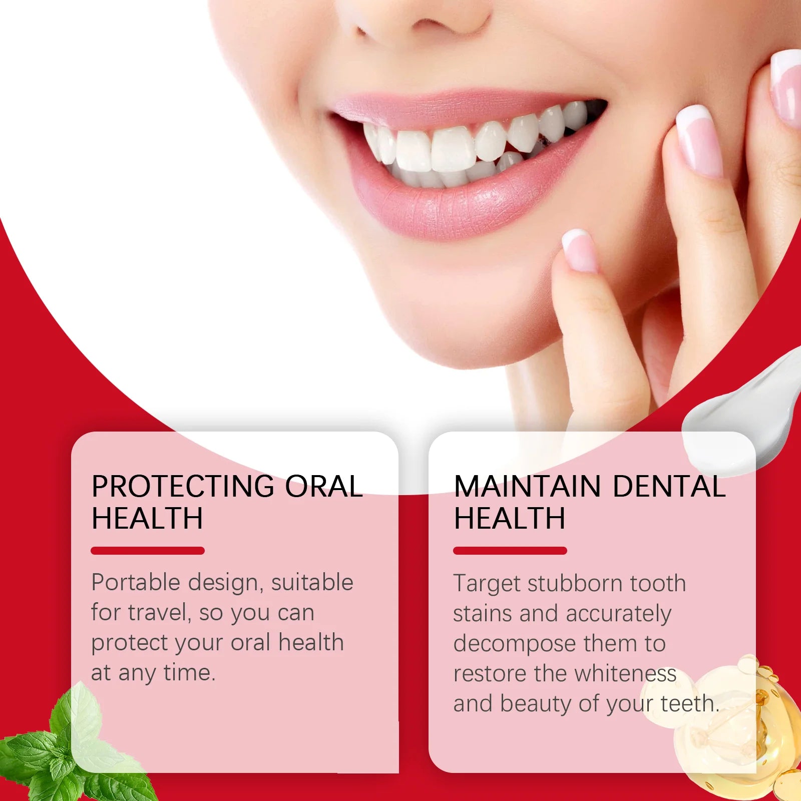 Tidesmit Sp-8 Probiotic deep cleaning toothpaste for teeth whitening and long-lasting fresh mint breath.