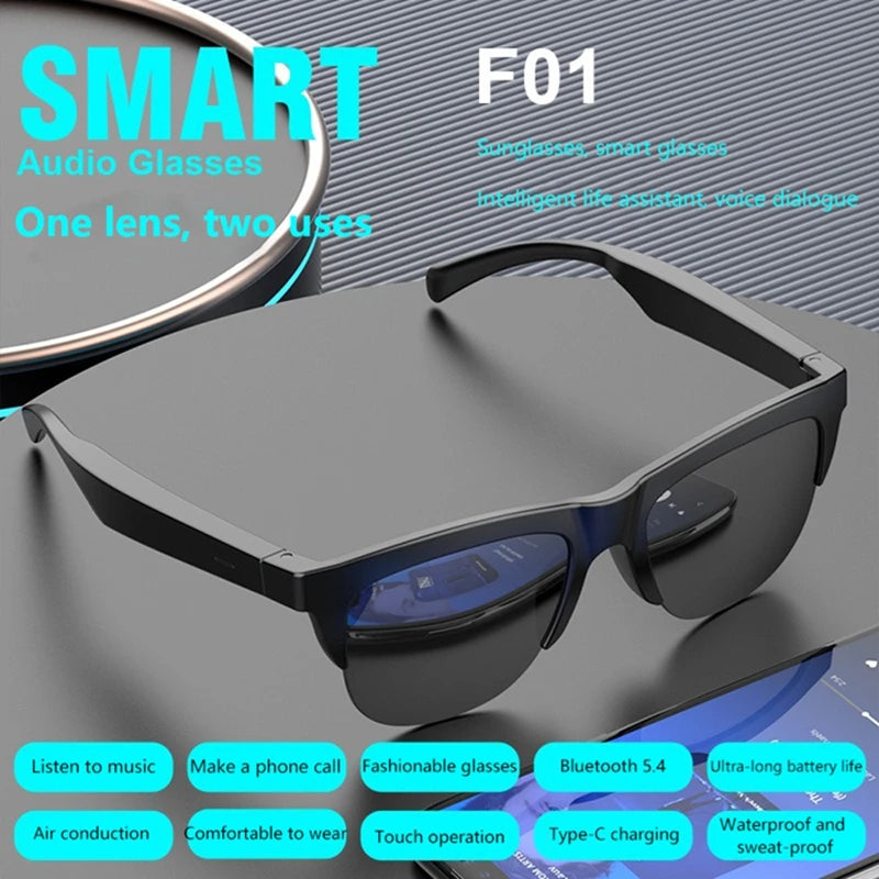 Bluetooth Smart Glasses: Wireless Audio Sunglasses for Immersive Sound Tidesmit