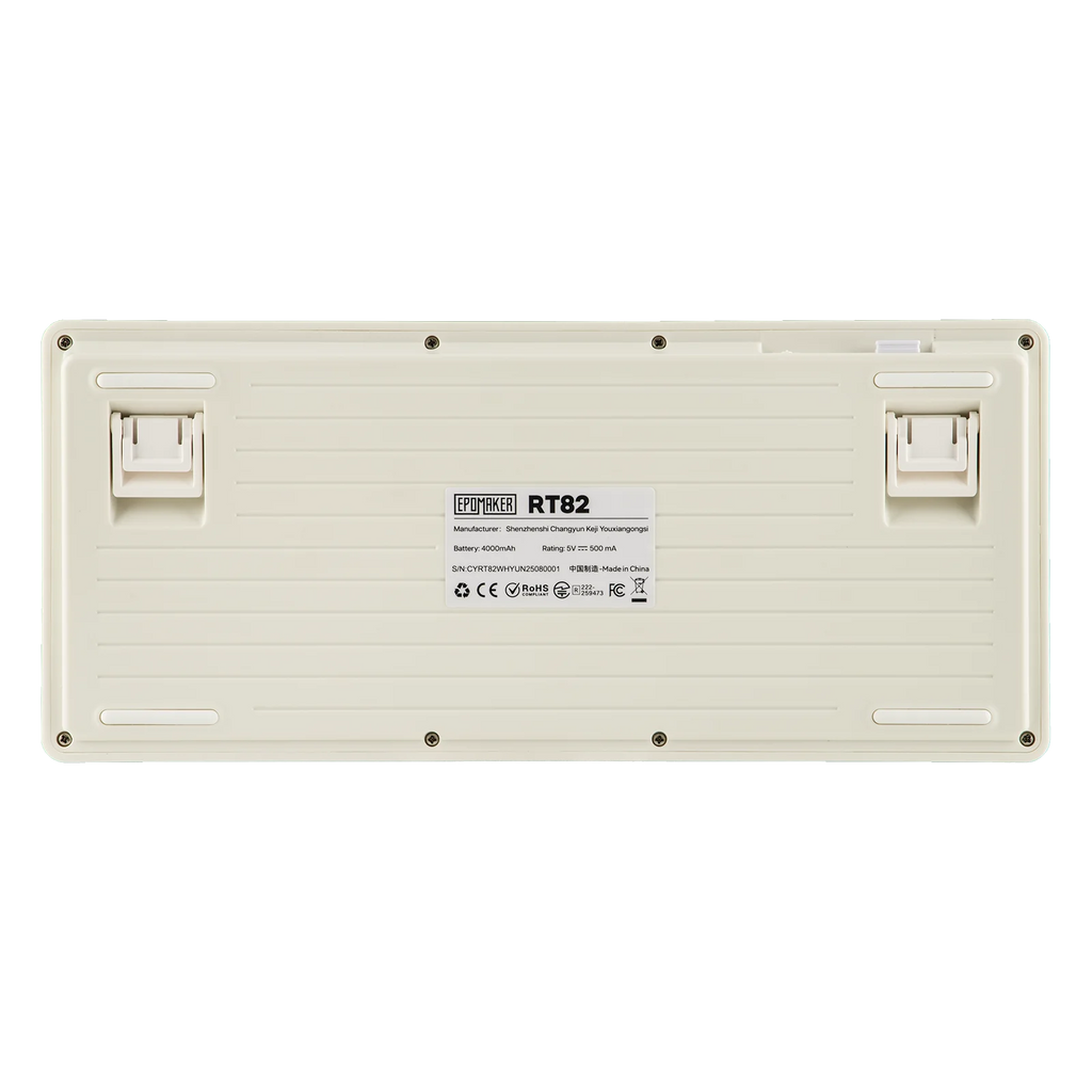 EPOMAKER RT82 QMK/VIA 75% US QWERTY Layout Hot-Swap Gasket Wired/BT 5.0/2.4GHz Wireless Mechanical Keyboard with LCD Screen