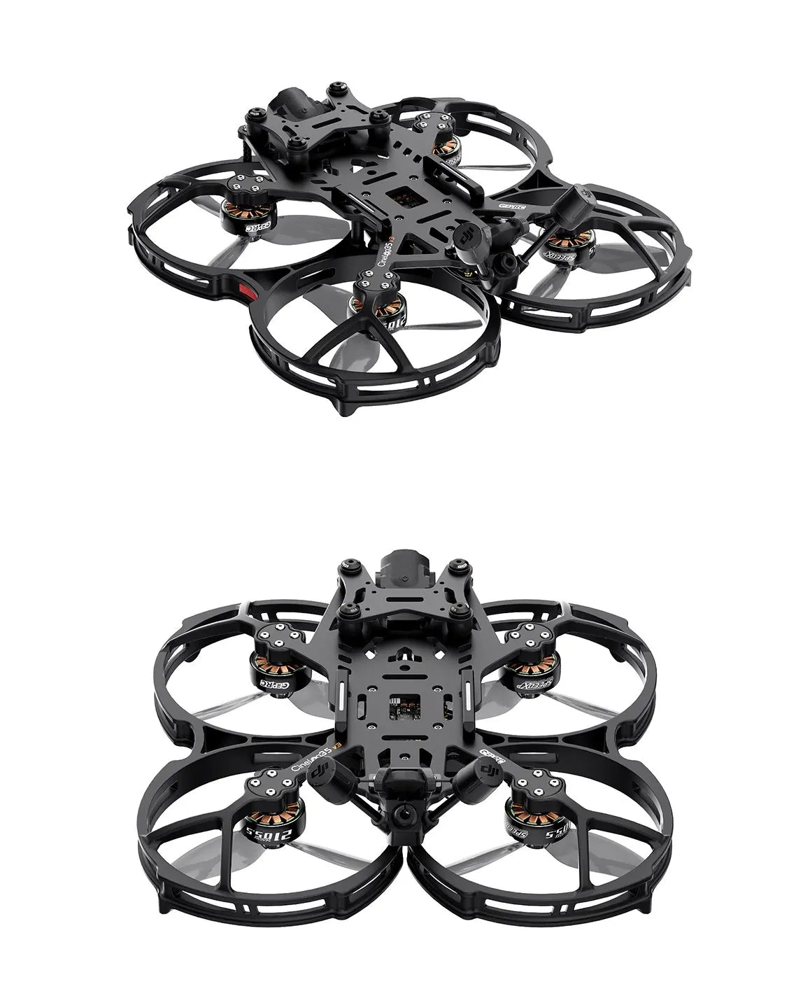 CineLog35 V3 O4 Pro 3-Inch Cinewhoop FPV Drone with 4K Camera Tidesmit