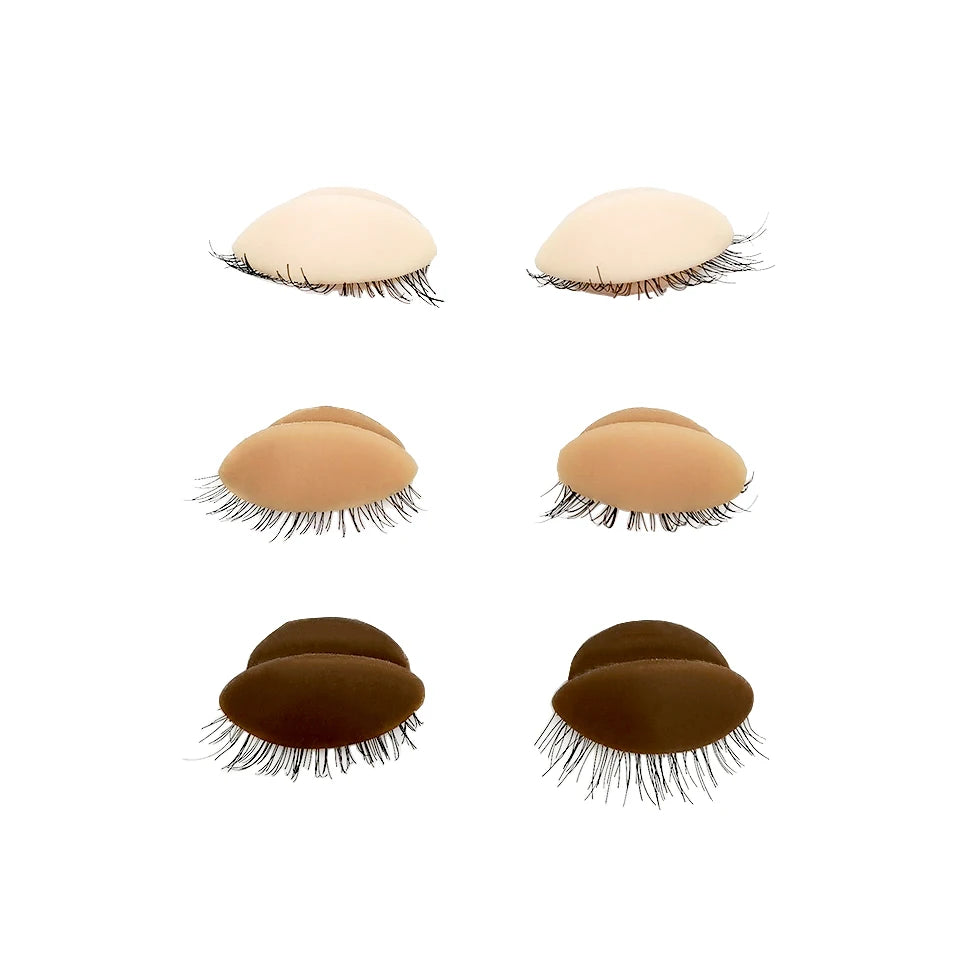 Tidesmit mannequin training head with removable eyelids for professional lash extension and makeup practice
