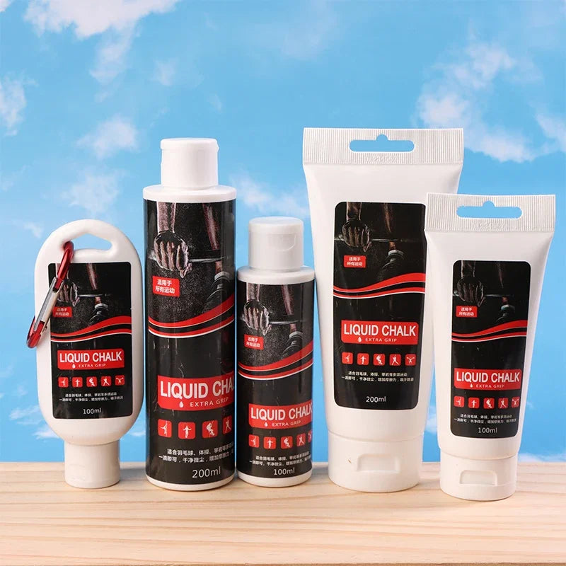 Sports Liquid Magnesium Powder Fitness Lifting Anti Slip Cream Grip Liquid Magnesium For Pole Dancing Rock Climbing