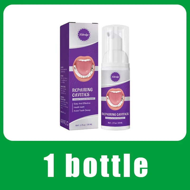 Tidesmit oral foam teeth whitening and cleaning tool for professional home dental care