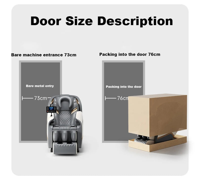 Massage Chair Recliner with Heat and Shiatsu Therapy, Gray | Tidesmit Massage Chairs Tidesmit