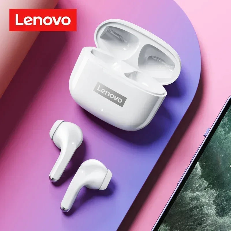Lenovo LP40 Pro TWS Wireless Earphones Bluetooth 5.1 | Tidesmit white Tidesmit
