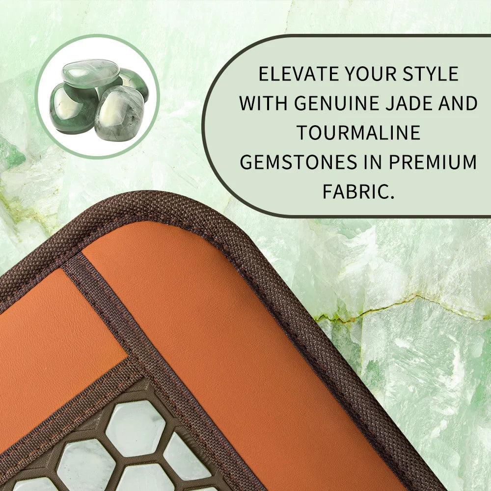 Jade Massage Cushion with Far Infrared Heat Therapy for Muscle Relief Massage Cushion Tidesmit