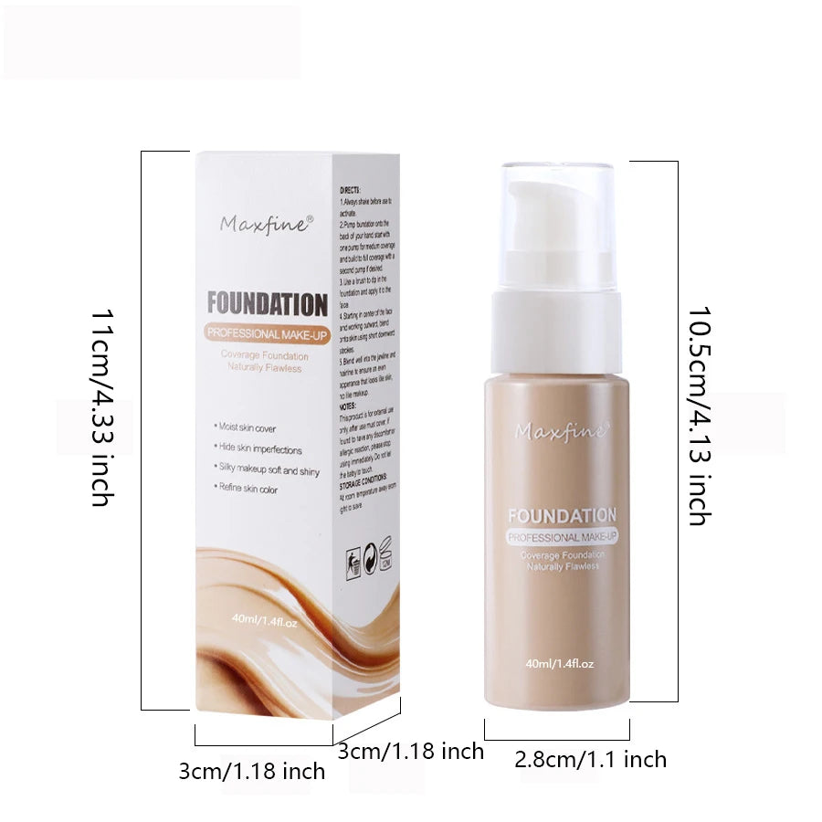 Tidesmit 12 color liquid foundation texture close-up showing lightweight moisturizing coverage