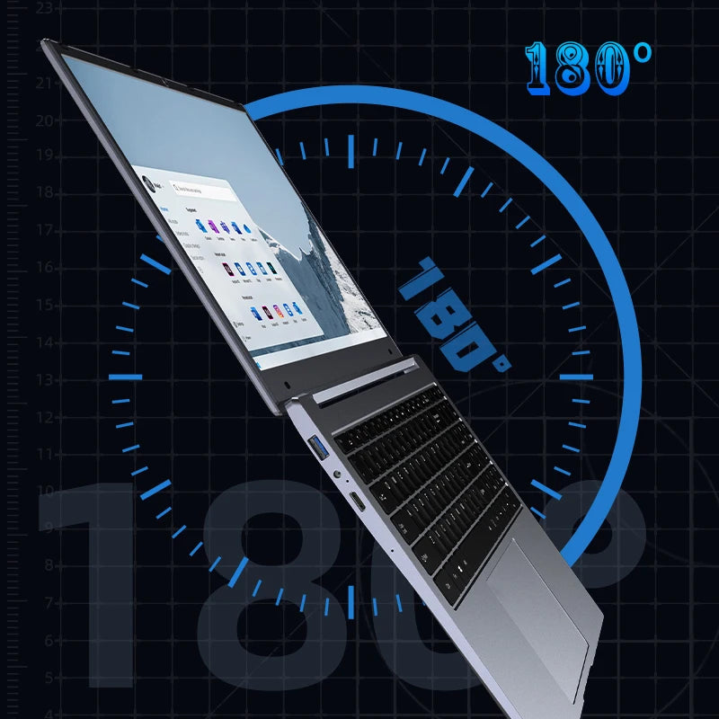 2026 New 14.1" Laptop Computer Intel Core i9 10980HK Windows 11 Pro 16GB RAM 1TB M.2 SSD Gaming Notebook WiFi6 Portable Laptop