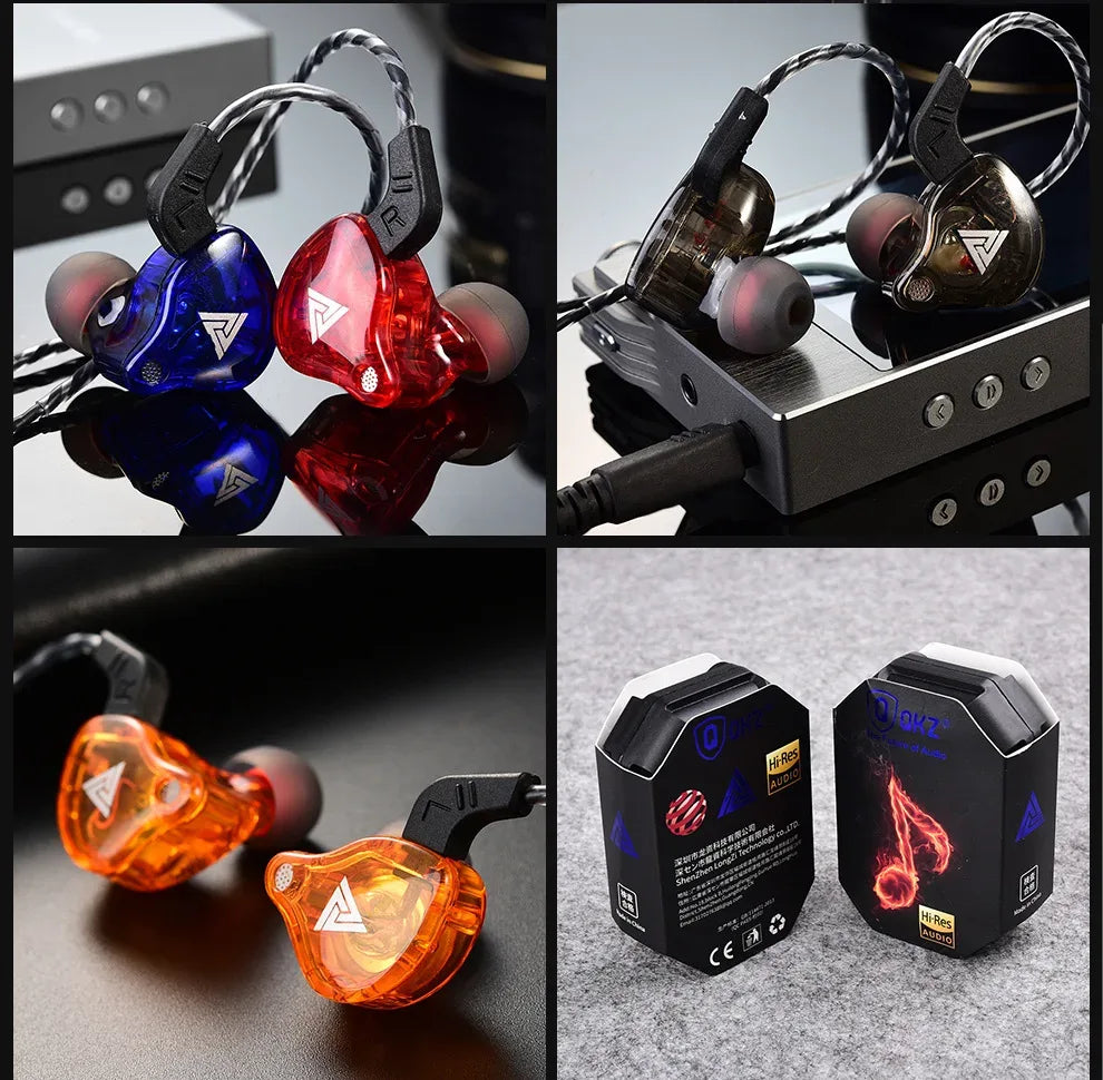 Wired In-Ear Headphones with Mic - HiFi Bass Stereo - Tidesmit Tidesmit