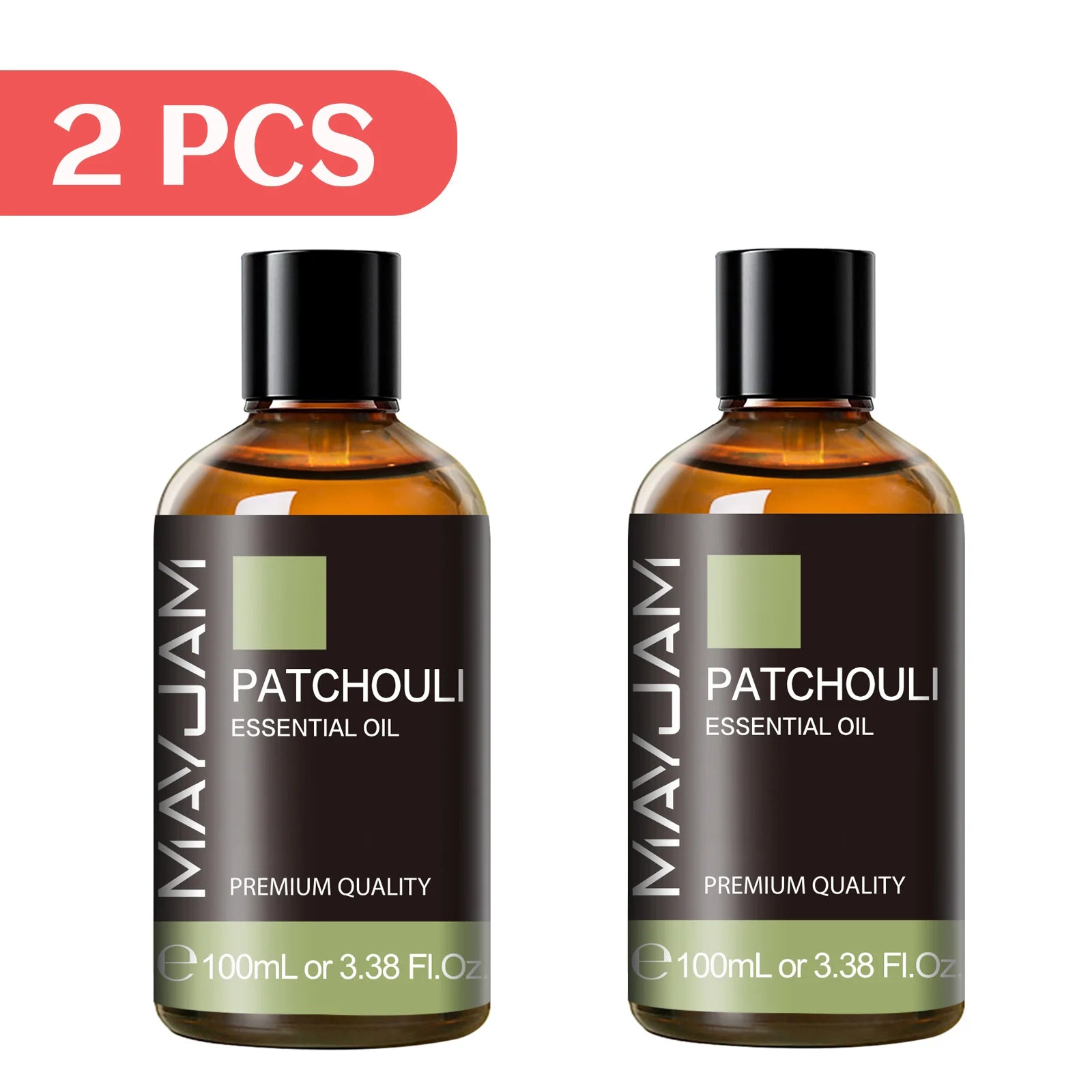 MAYJAM 100ml Pure Natural Essential Oil May Chang Sandalwood Lavender Vanilla Oregano Eucalyptus Oil for Humidifier Diffuser