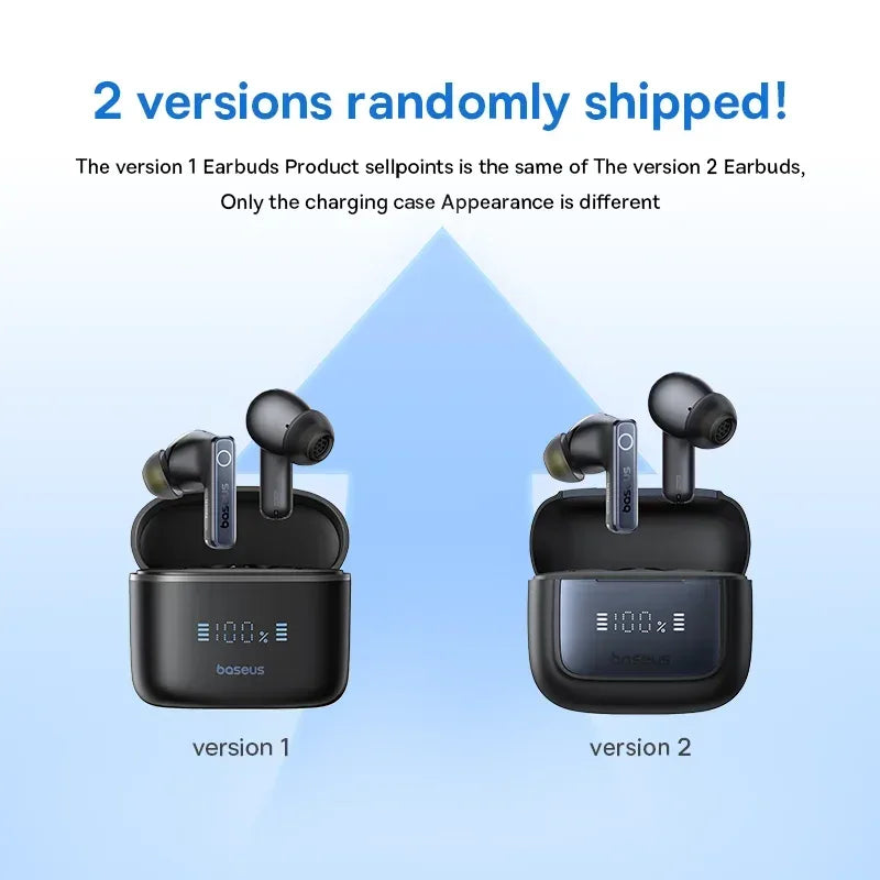 Tidesmit Wireless Noise Canceling Earbuds - 65Hr Playtime Bluetooth 5.3 Tidesmit