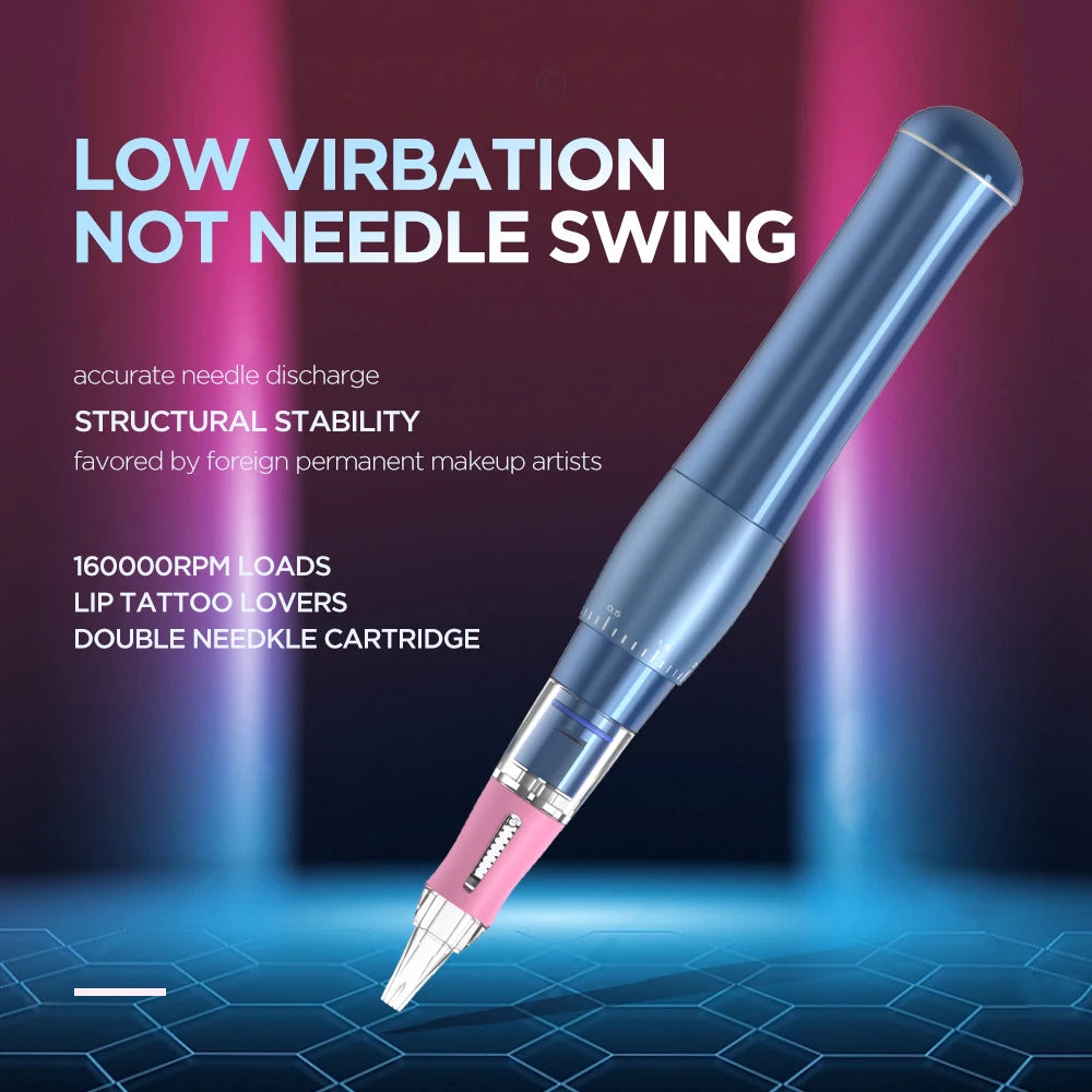 Permanent Makeup Machine for Microblading - Dual Needle Pen | Tidesmit Permanent Makeup Machines Tidesmit