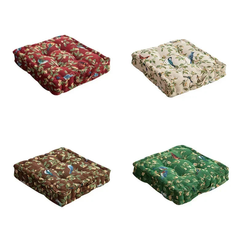 40X40CM Cotton Durable Window Sill Floor Sofa Cushion Fine Stitching Sitting Cushion Thicken Household Supplies 1PB