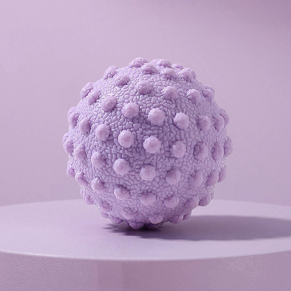 Fascia Massage Ball - Trigger Point Therapy Tool for Stress Relief Relaxation Treatment PURPLE Tidesmit