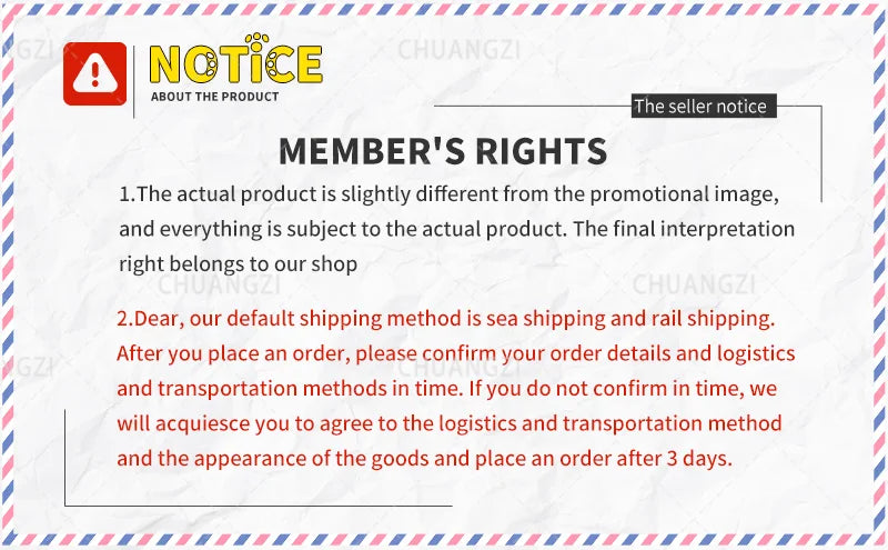 Notice banner for 22D MAX HIFU facial tightening and slimming machine regarding product shipping and appearance terms.