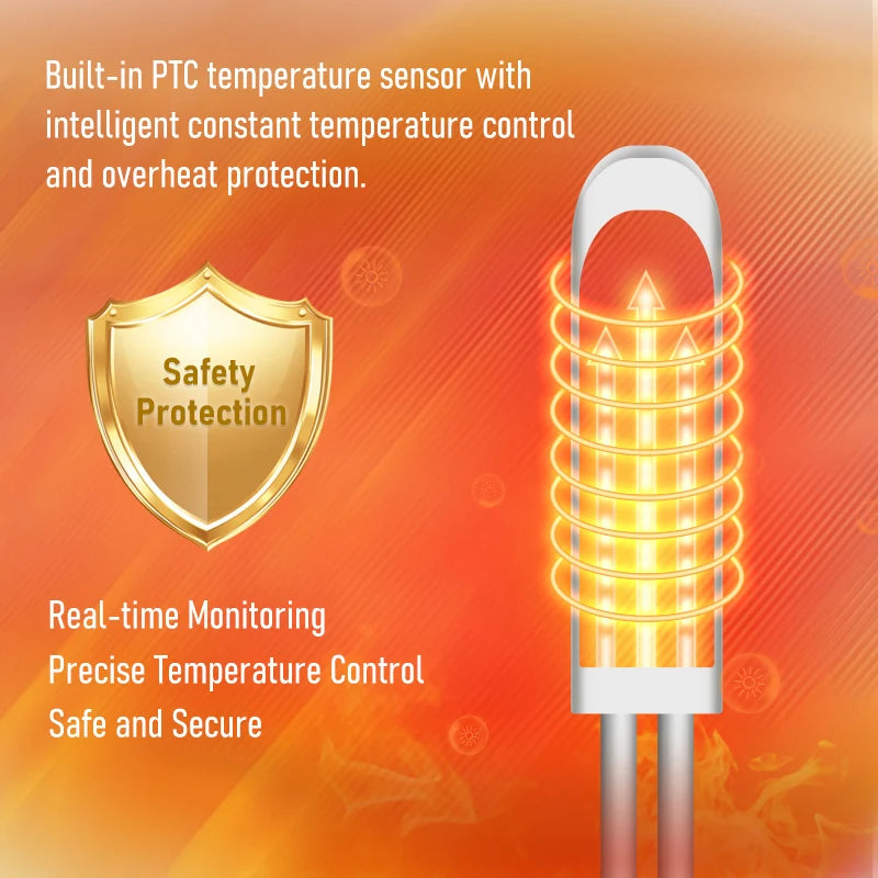 Red Light Therapy Hip Massager with Heat - Portable Wellness Tool Relaxation Treatment Tidesmit