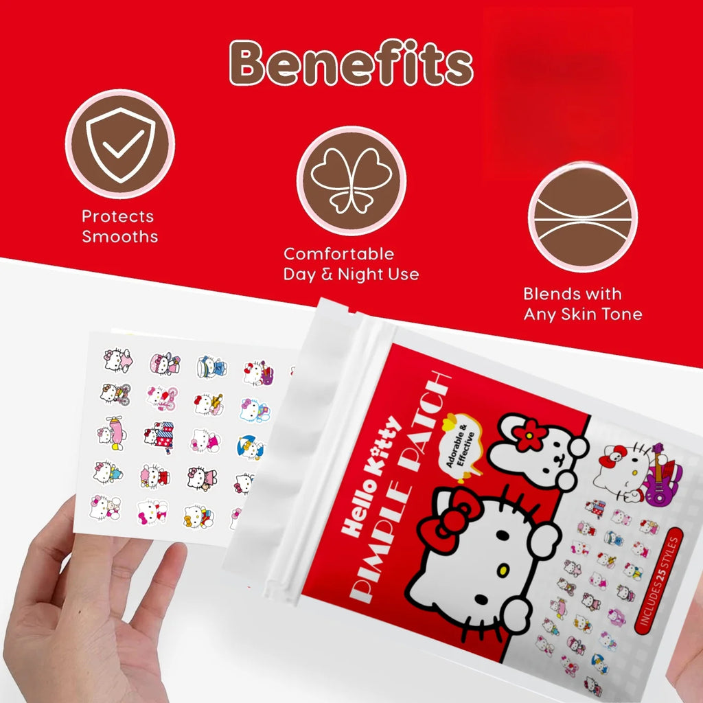 Acne patches, acne stickers, facial acne patches, concealer, concealer stickers 125PCS hello kitty