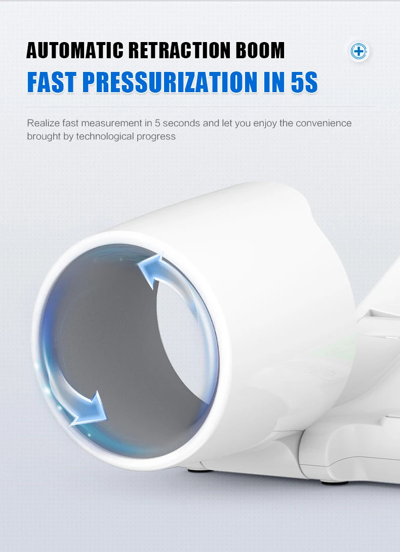 AiQUE Clinic Blood Pressure Monitor Automatic Tunnel Tonometer Digital Upper Arm Sphygmomanometer Tensiometer BP Machine Pulse