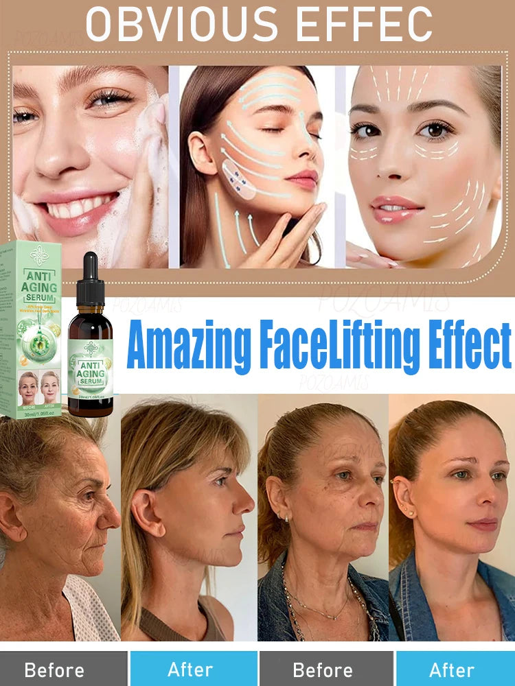 Tidesmit anti-aging serum removes wrinkles for a youthful face lifting effect with potent natural skincare ingredients.