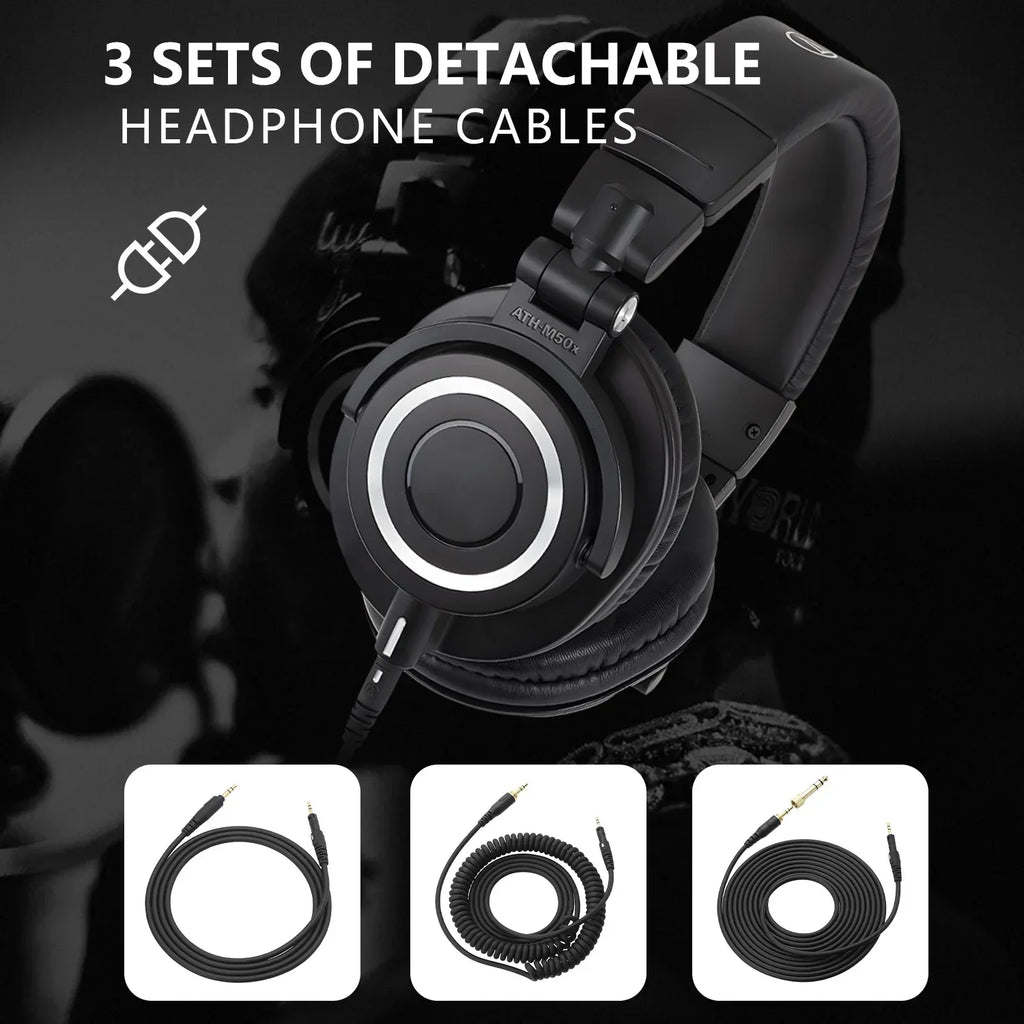 Studio Monitor Headphones with 45mm Drivers by Tidesmit Tidesmit