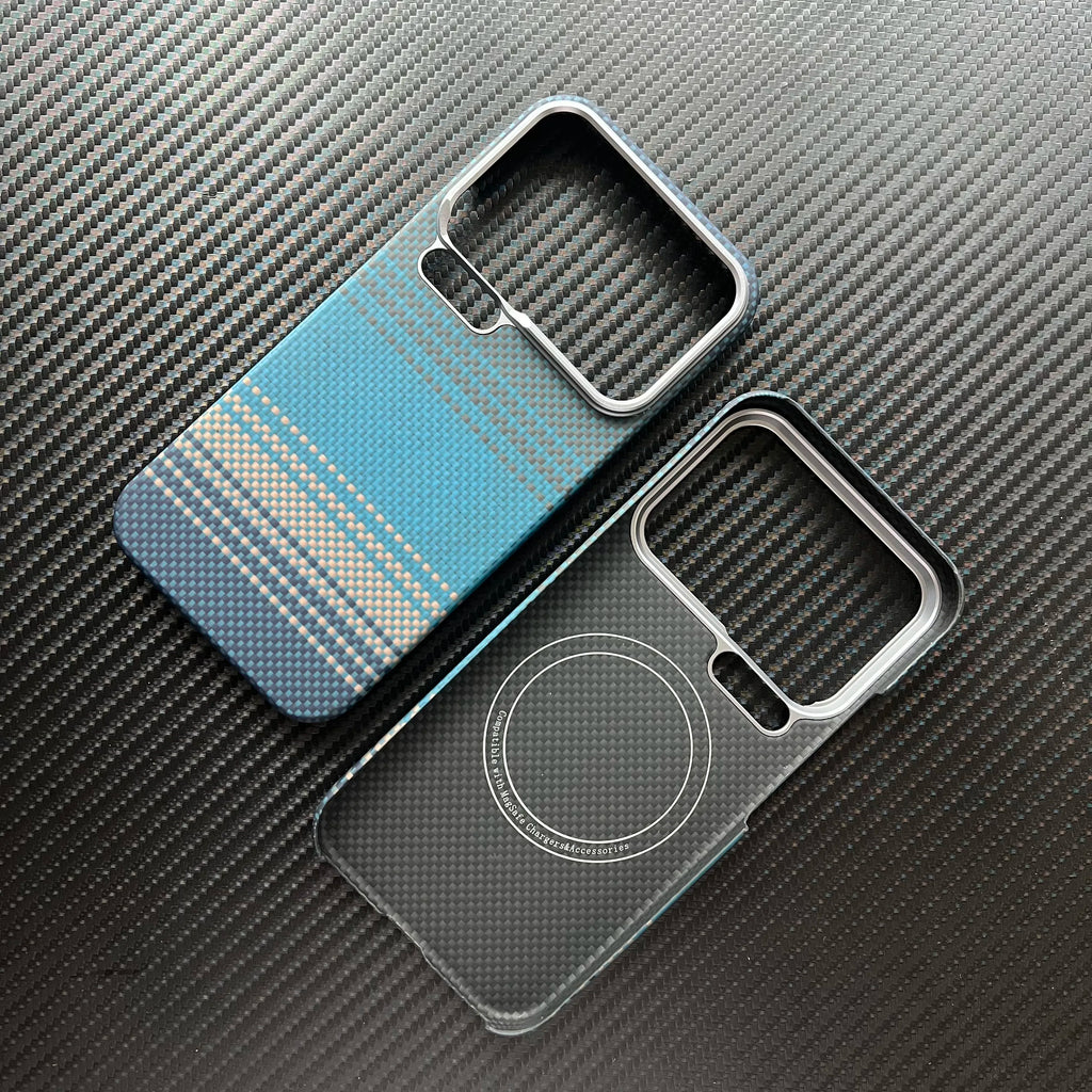 Xiaomi 17 Pro Max Kevlar Case - Slim Fit Magnetic Aramid Fiber Cover Tidesmit