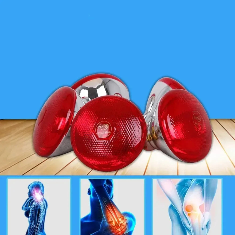 Infrared Physiotherapy Lamp 150W - Muscle Pain Relief & Wellness Device Relaxation Treatment Tidesmit