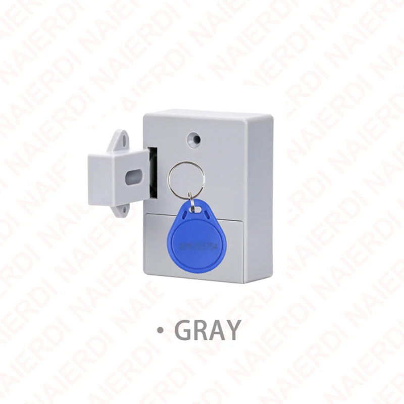 NAIERDI Digital Cabinet Intelligent Electronic Locks  Invisible Sensor Lock EMID IC Card Drawer For Wardrobe Furniture Hardware