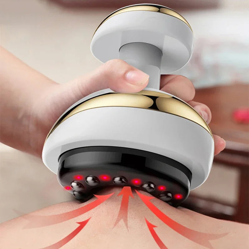 Electric Meridian Massage Brush | Deep Tissue Heat Therapy Tool Back Massage Instrument Tidesmit