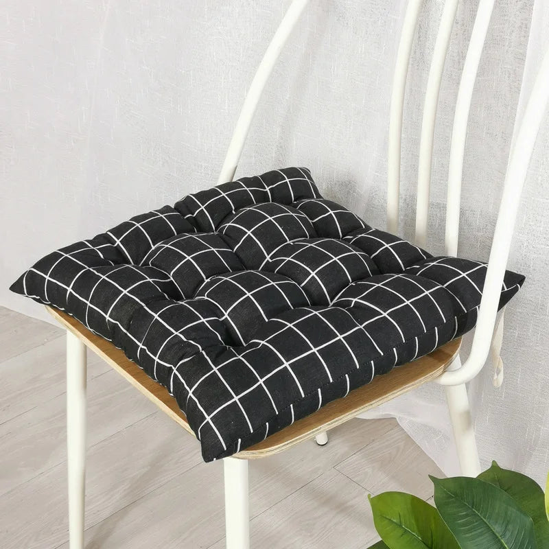 Simple Cotton and Linen Cushions Office Chair Cushions Soft and Comfortable Living Room Sofa Tatami Cushions Floor Cushion