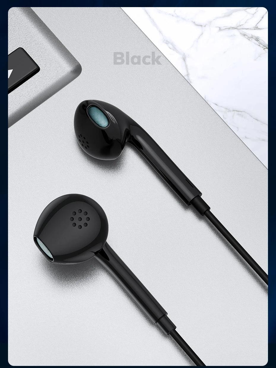Wired In-Ear Headphones with Mic HiFi Sound by Tidesmit Tidesmit