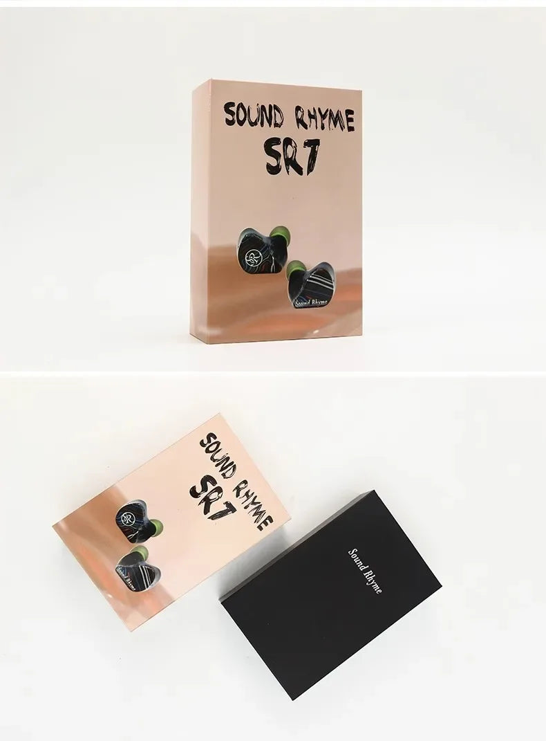 7-Driver Hybrid IEM Earphones 1DD+6BA Tuning Switches Tidesmit Tidesmit