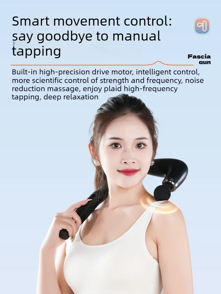 Electric Massage Gun for Muscle Recovery - Silent Percussive Tool Fascia Gun Tidesmit