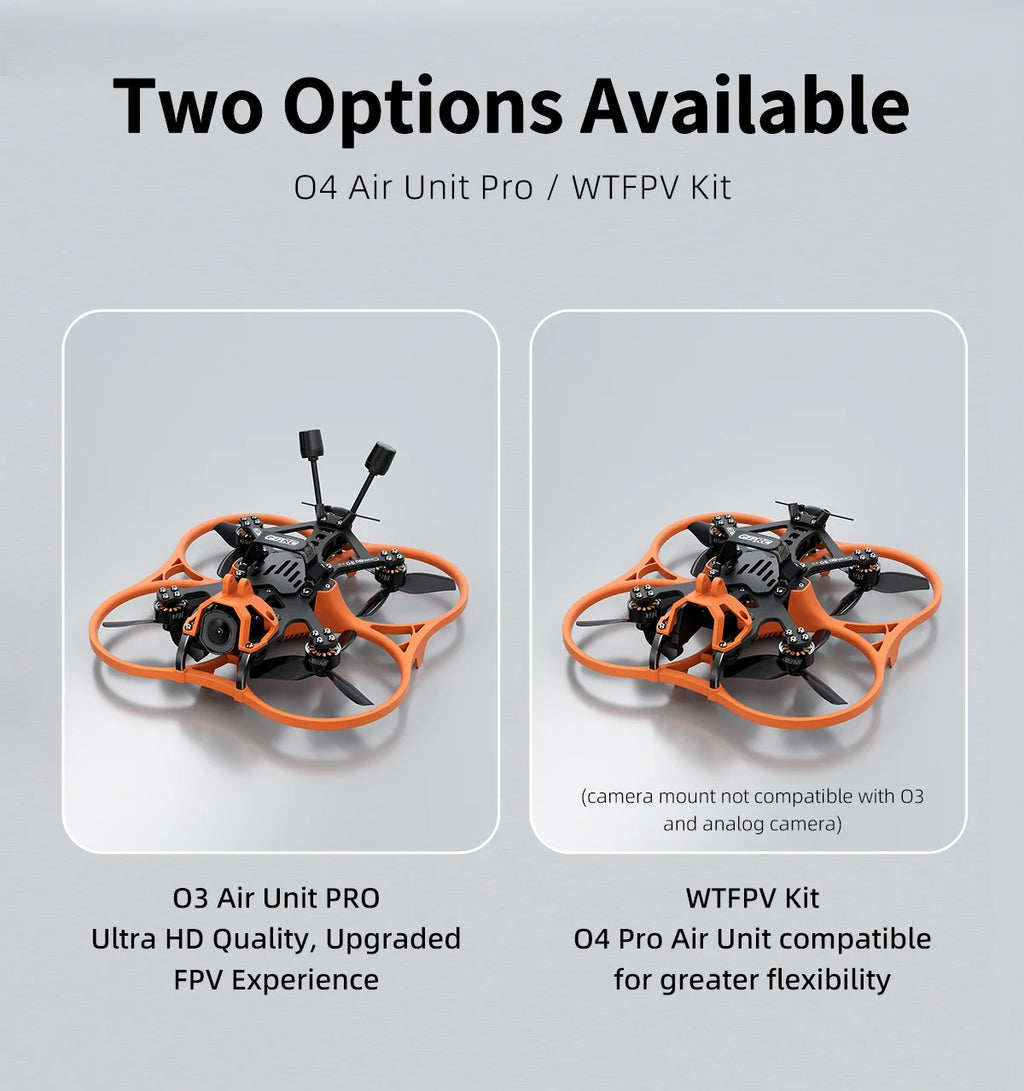 GEPRC Cinelog30 V3 4K FPV Drone - Durable O4 Pro Cinewhoop Tidesmit