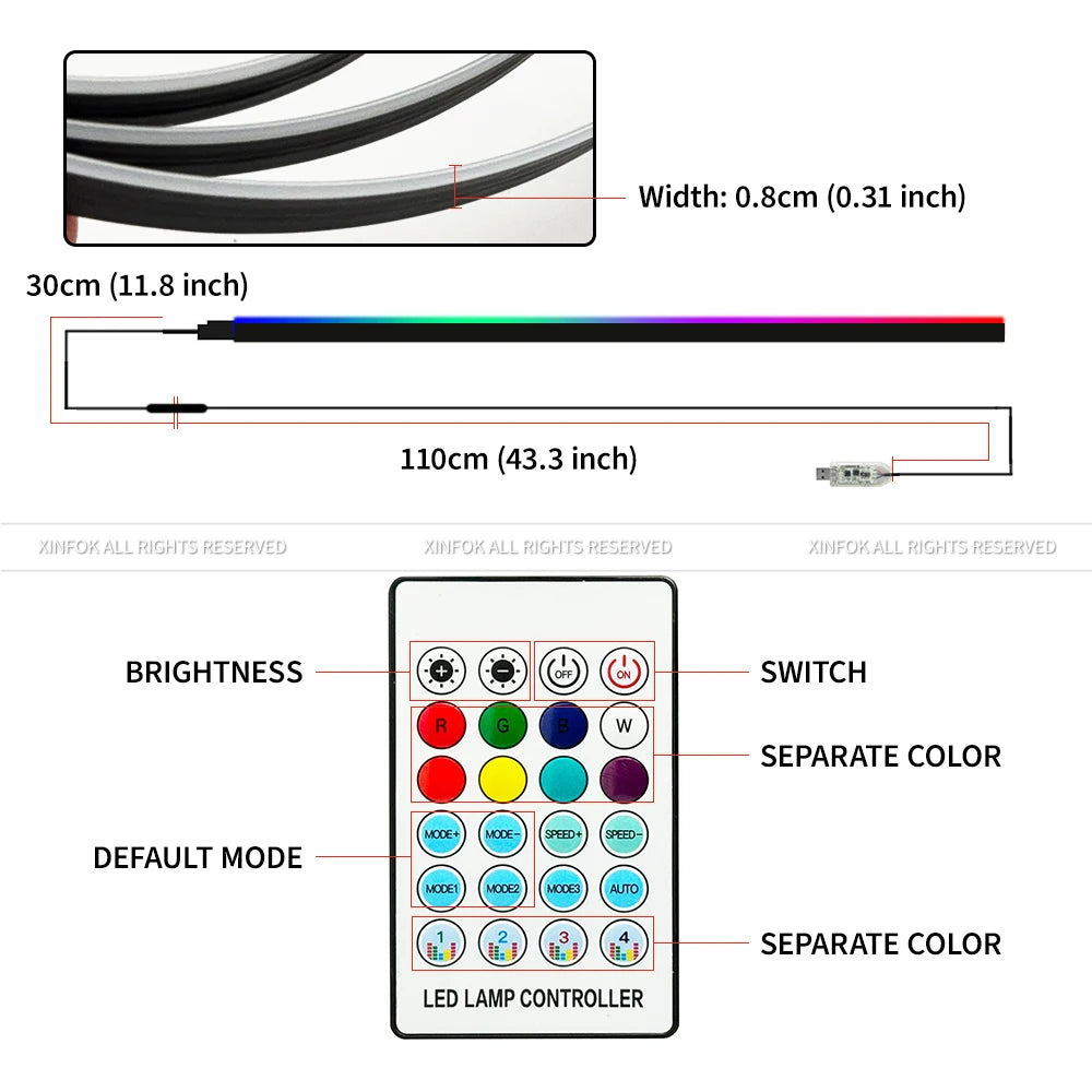 Tidesmit LED Ring Light for Content Creation, Adjustable Color & Tripod Tidesmit