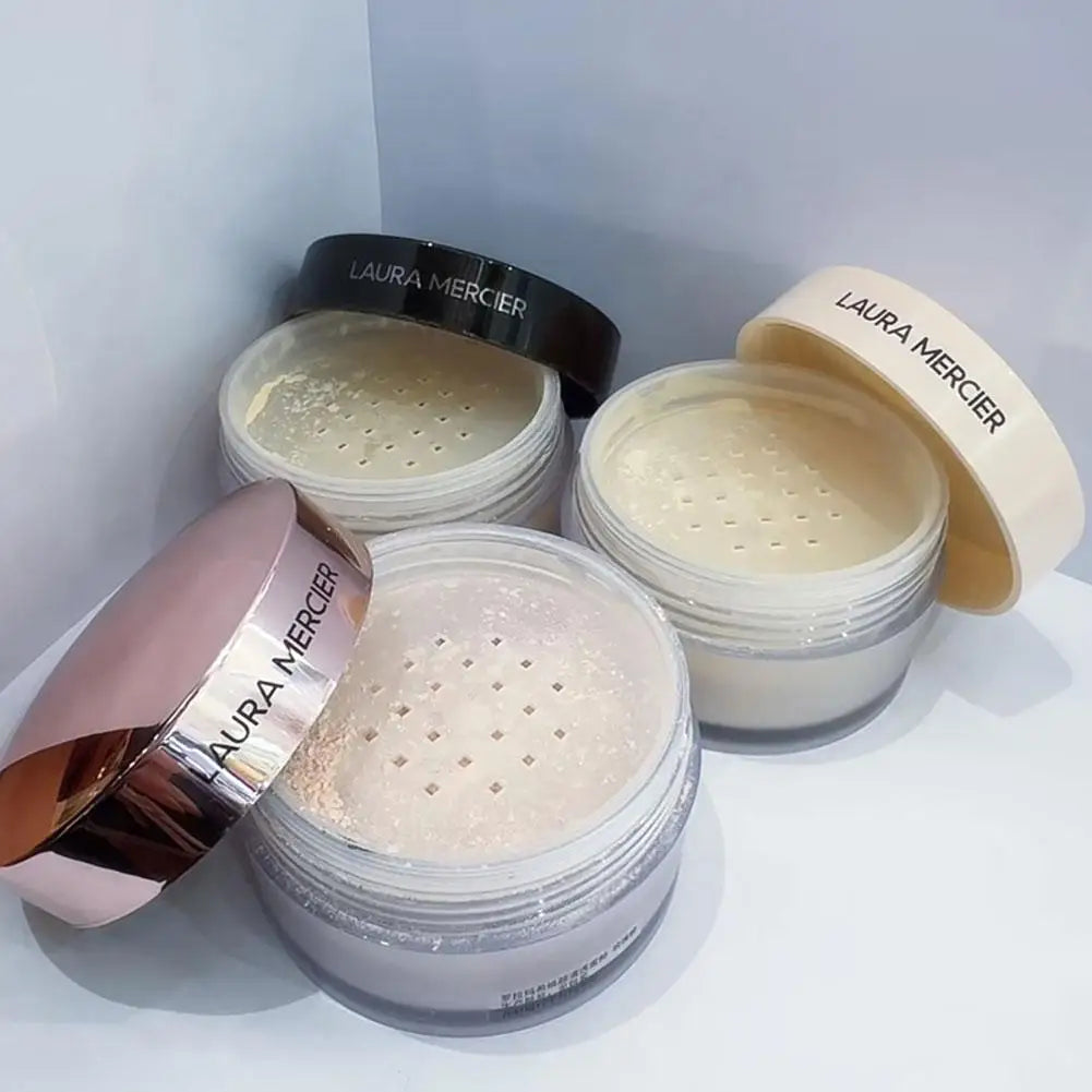 Tidesmit breathable honey loose powder matte oil control face makeup texture close-up