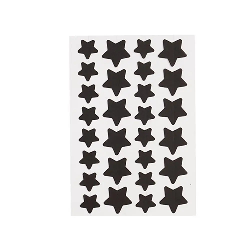 28Pcs Colorful Cute Star Shaped Acne Sticker Invisible Acne Cover Pimple Patch Skin Care