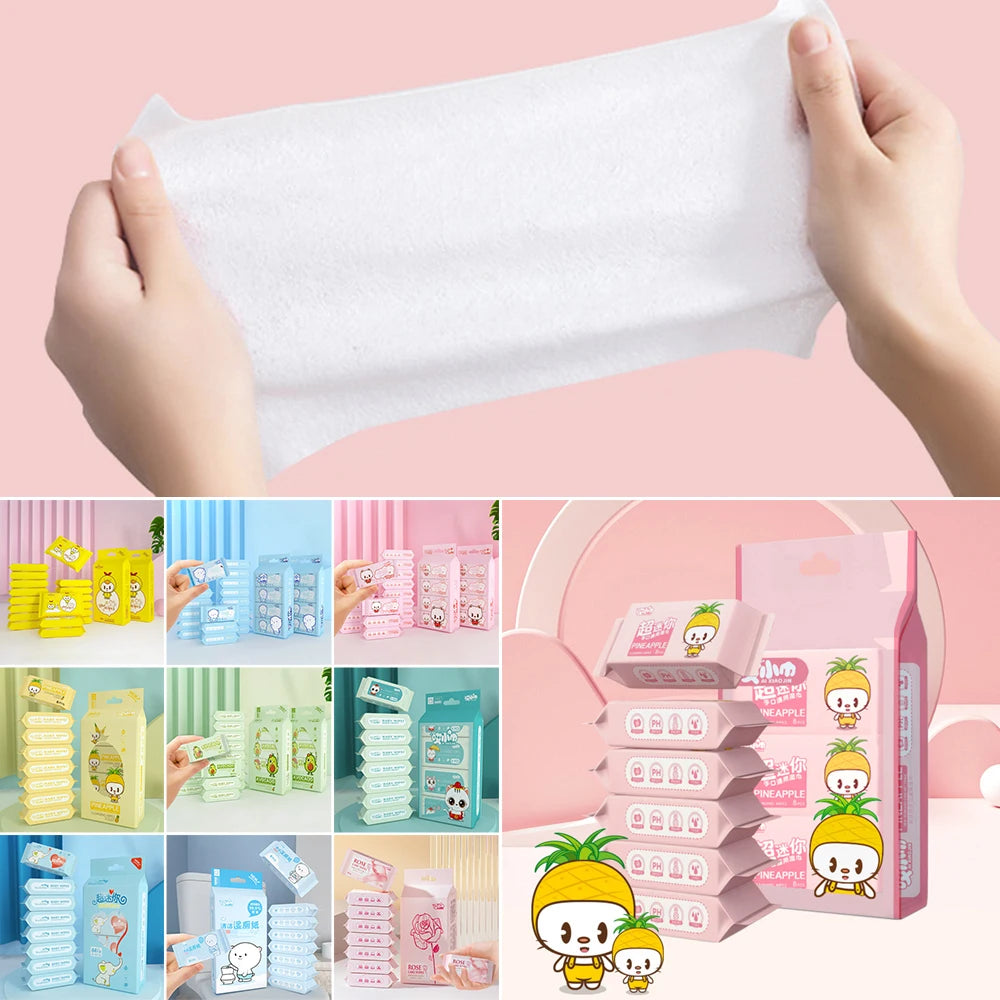 Cute Soft Wet Wipes Large Pack Disposable Gentle Wipes Hand Mouth Cleaning High Quality Wipe Face Napkins Babies