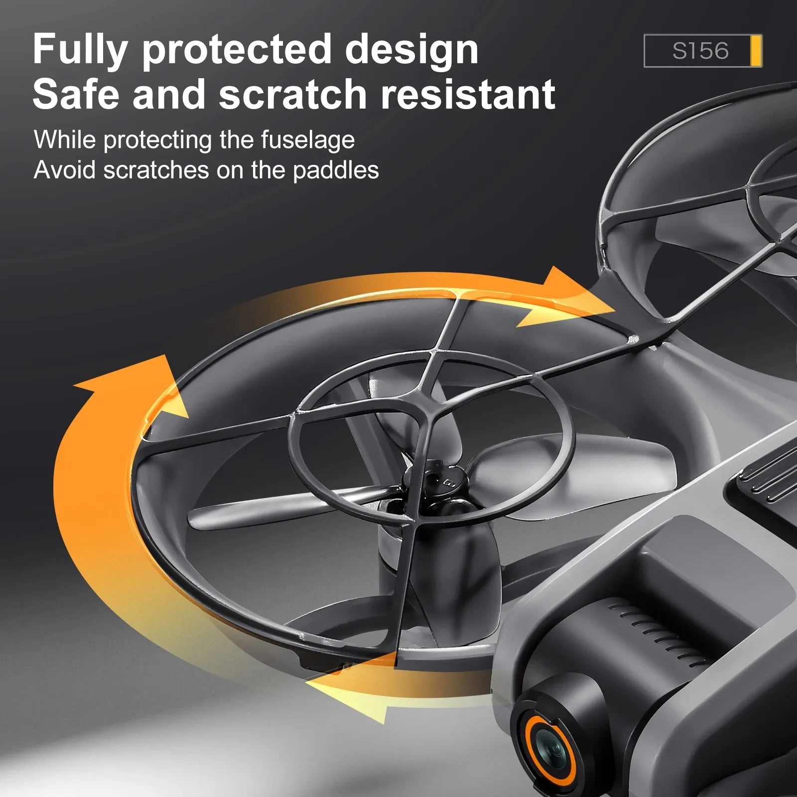 4K Camera Drone with Brushless Motor & Optical Flow - Tidesmit Tidesmit