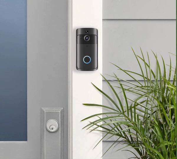 Video Doorbell Camera HD IR Alarm WiFi Doorbell Wireless Operated Motion Detector Audio & Speaker Night Vision for iOS & Android
