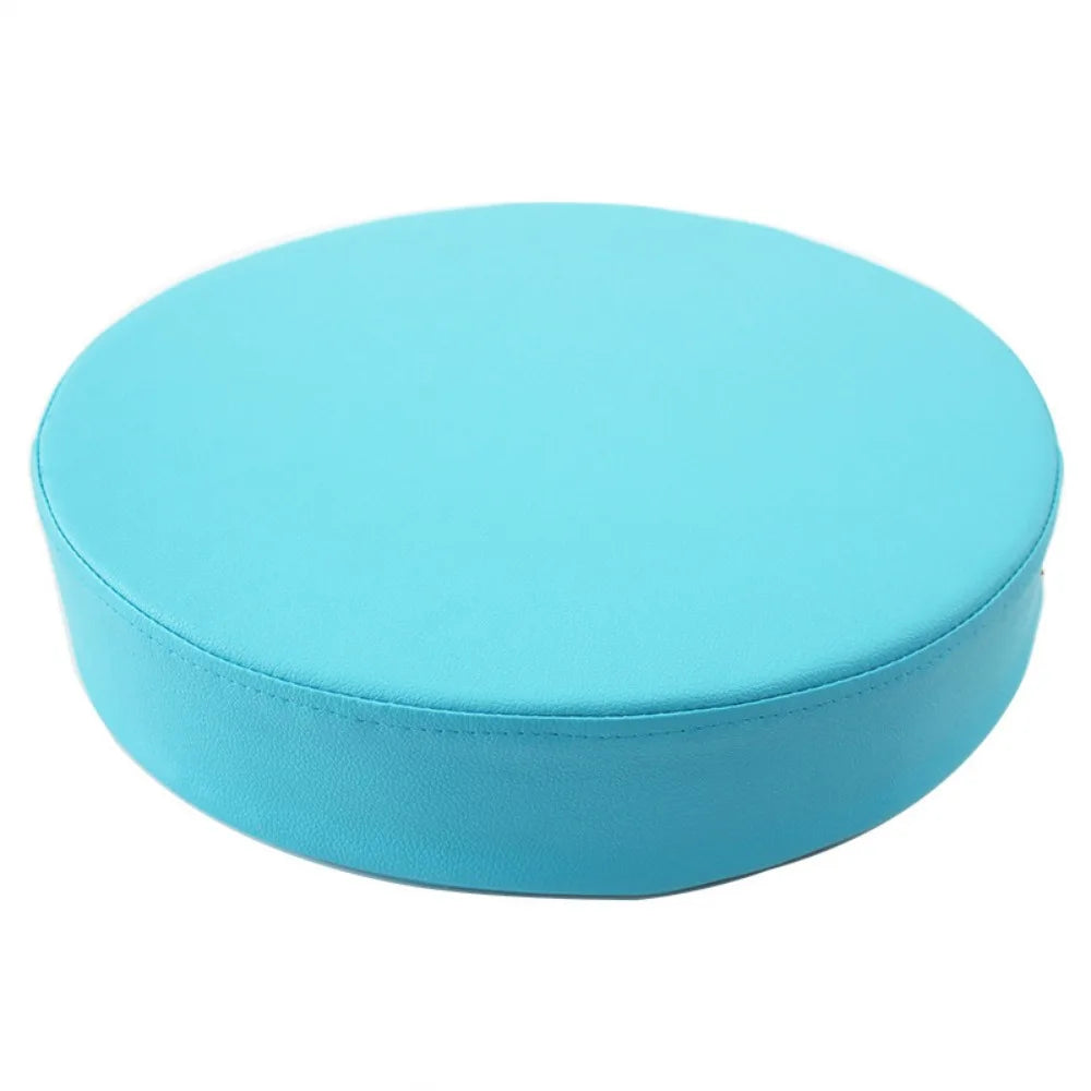 Simple Japanese Style Leather Round Cushion Thicken Soft Floor Cushion Waterproof Meditation Window Pillow for Home
