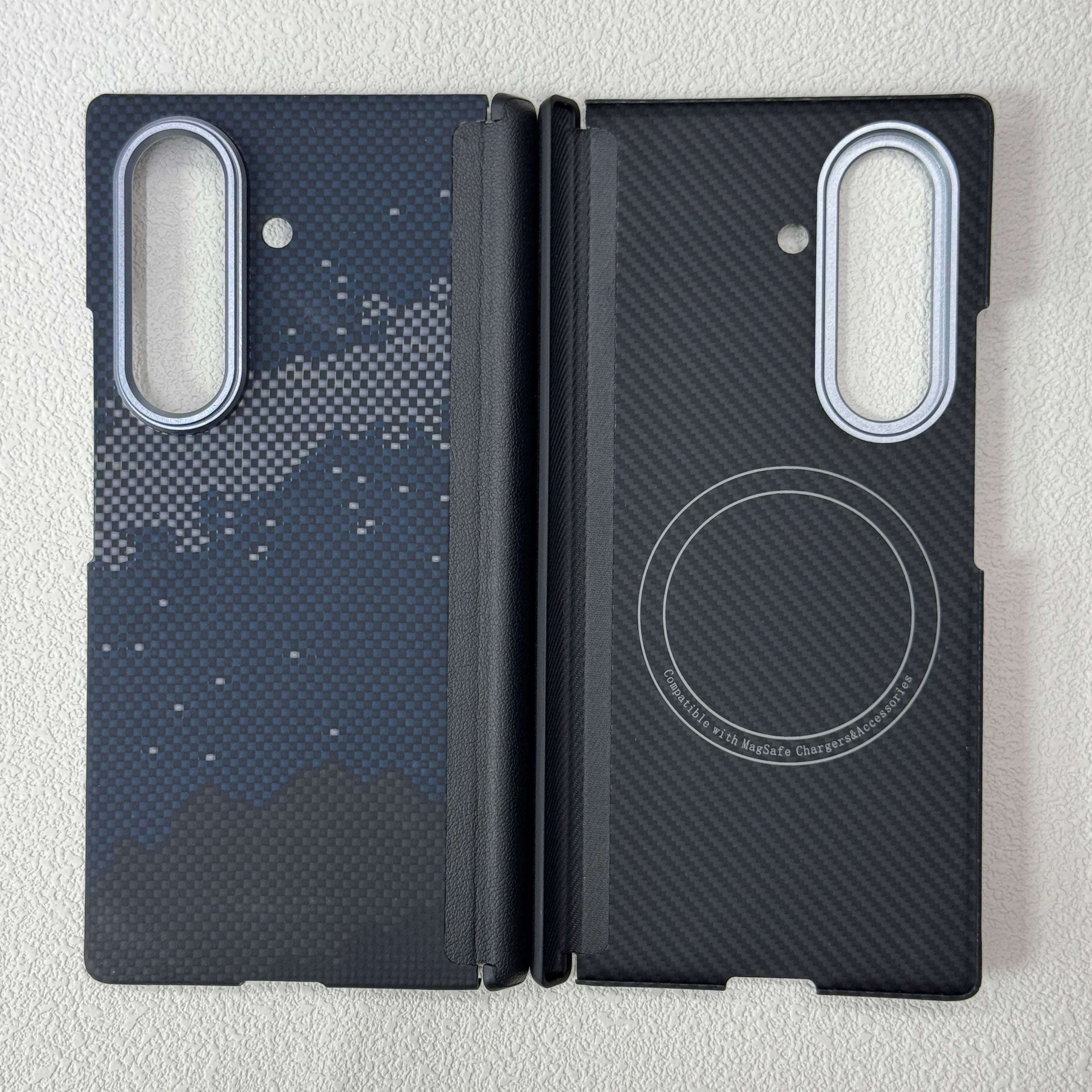 Samsung Galaxy Z Fold 7 Case: Slim Aramid Fiber Magnetic Cover Tidesmit