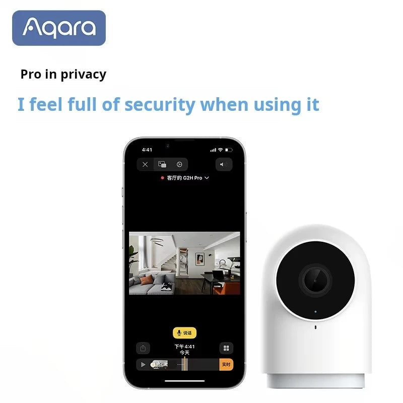 Aqara G2H Pro Smart Camera 1080P HD Gateway Hub Edition Night Vision Mobile Zigbee WIFI IP Surveillance Camera For HomeKit APP