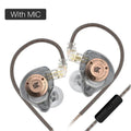 Wired Earbuds with Microphone and HiFi Bass Noise Cancelling Tidesmit Gray MIC China Mainland Tidesmit