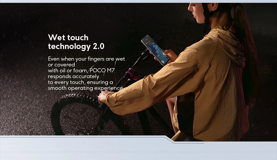 POCO M7 Global Version Smartphone Snapdragon 685 6.9-inch 144Hz FHD+ Display 7000mAh Battery NFC 33W Fast Charging NFC