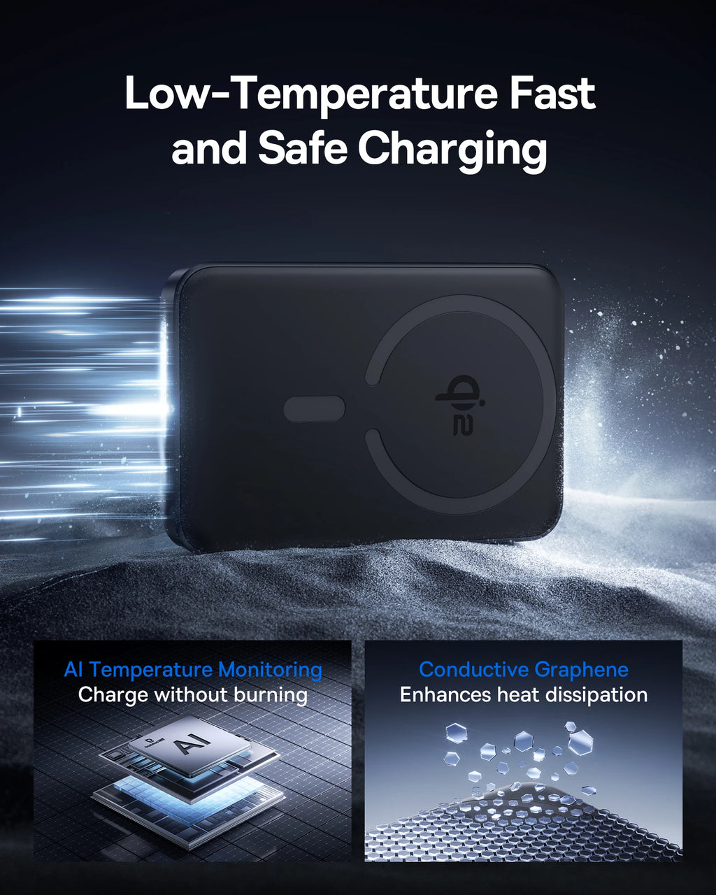 Magnetic Power Bank 10000mAh 15W Wireless Charger for iPhone 16 Tidesmit