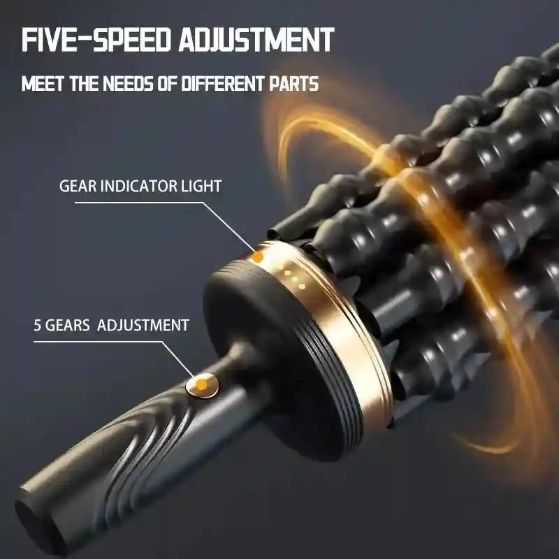 Electric Massager for Deep Muscle Relief - Rechargeable Wellness Device Massage Roller Tidesmit