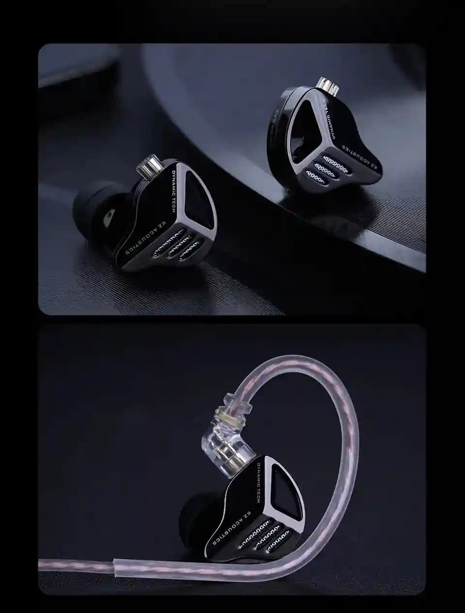 In Ear Monitor Headphones – Metal HiFi Bass Earbuds with Mic Tidesmit