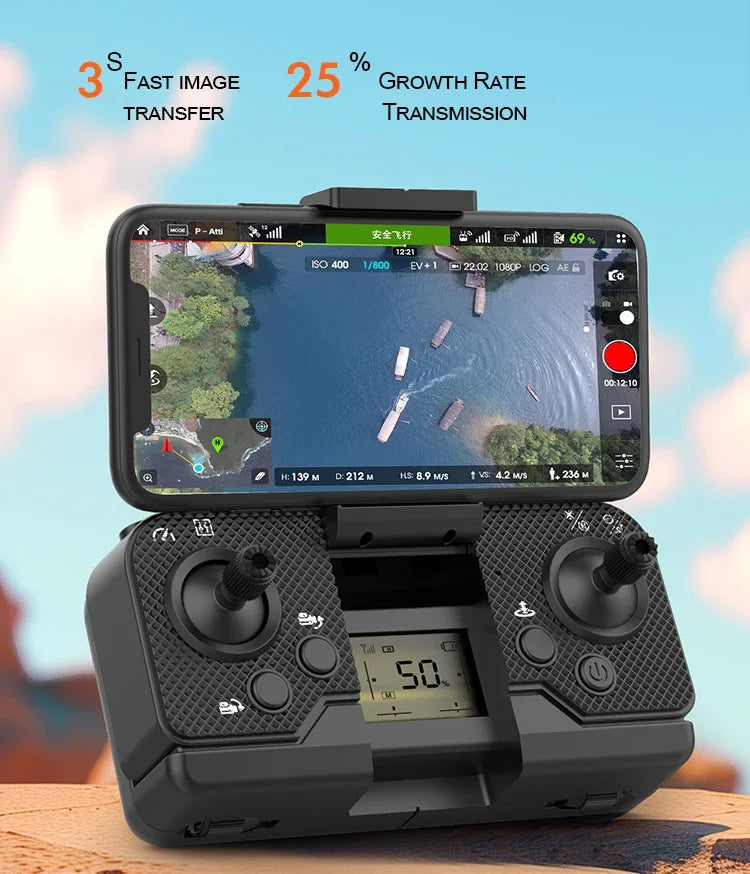 Foldable Camera Drone with Obstacle Avoidance - Tidesmit 4K Series Tidesmit