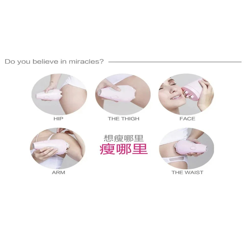 Electric Cellulite Massager | Portable Slimming Belt for Body Sculpting Relaxation Treatment Tidesmit