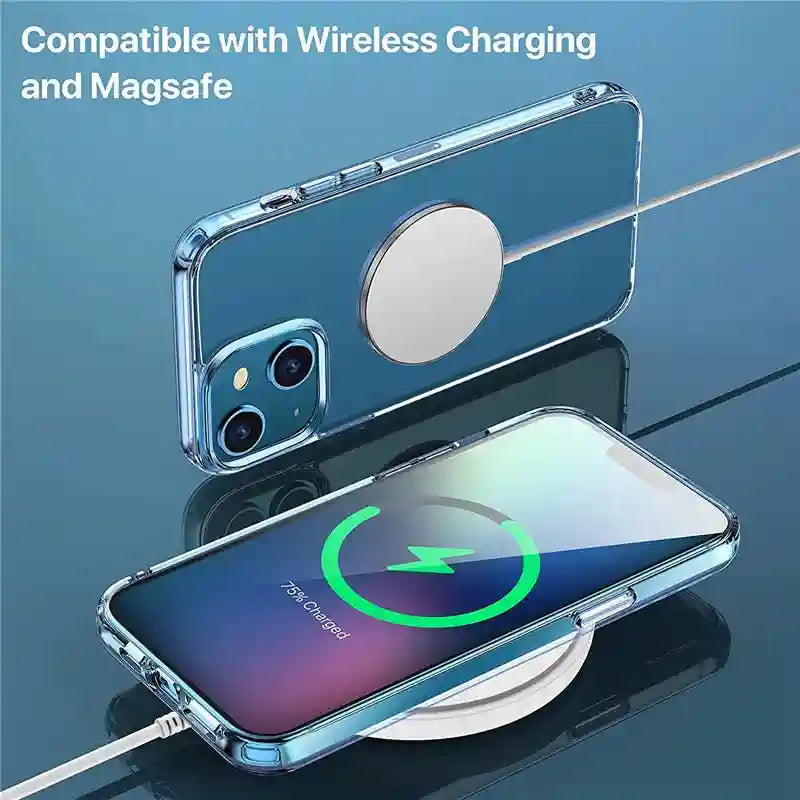 Clear iPhone Case | Slim Shockproof Cover with Military-Grade Protection Tidesmit